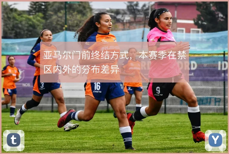 亚马尔门前终结方式，本赛季在禁区内外的分布差异